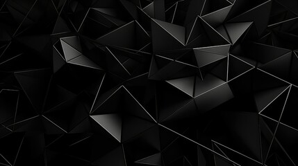 abstract black geometric background illustration design shape, minimal modern, wallpaper dark abstract black geometric background