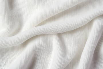 White woolen texture background White cotton canvas texture