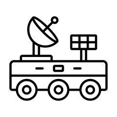Moon Rover Icon
