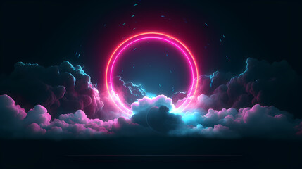 Obraz premium Future technology lines background, abstract future technology background