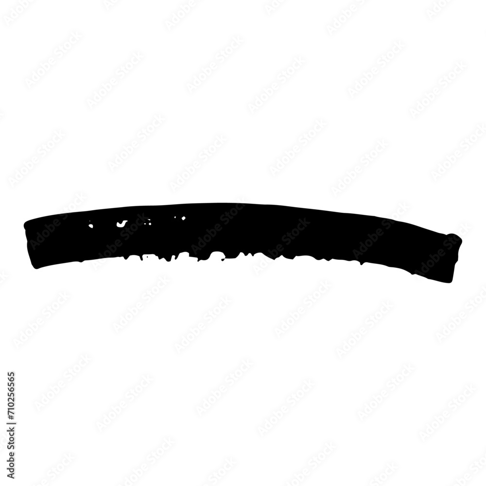 Poster Black brush strokes. Vector paintbrush. Grunge design elements. Rectangle text boxes. Dirty distress texture banners. Ink splatters. Grungy painted objects.. line brush grunge underline shapes