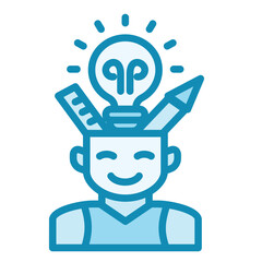 Fototapeta premium Creativity Icon