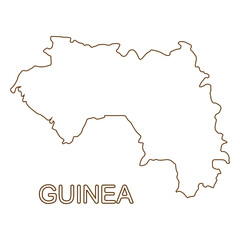 Map of Guinea
