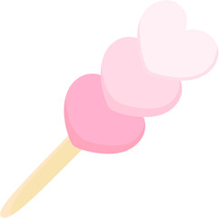 Candy cute, illustrations Valentine’s Day, 