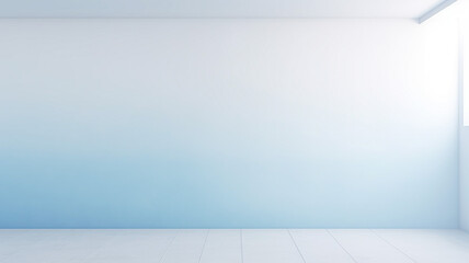Minimalist White Wall with a subtle ombre light wash texture