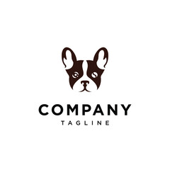 Coffee Franchie Dog logo icon vector template.eps