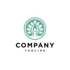 Wellness logo icon vector template.eps