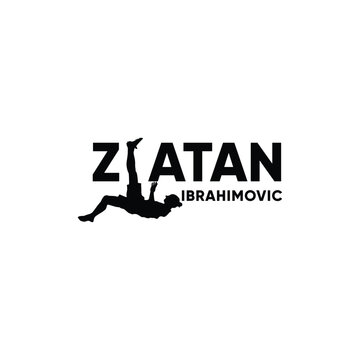 Zlatan Ibrahimovic logo icon vector template.eps