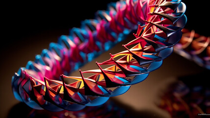 DNA Origami Nanoscale DNA folds into intricate shape