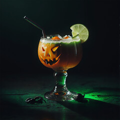 Fancy Halloween Cocktail - Spooky Glamurous Elixirs