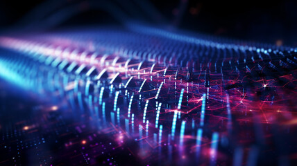 Quantum DNA Sequencing A concept image illustrating