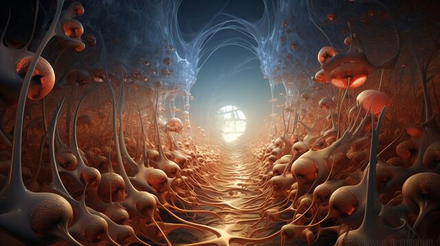 Somatic Cell Landscape A field of somatic cells division embryo