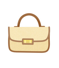 brown handbag