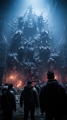 Obraz premium Wallpaper of Creative Manipulation of Beautiful Artwork