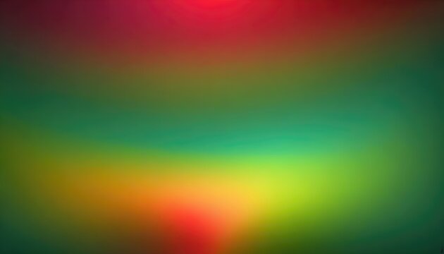 Abstract green red blurry gradient color mesh.