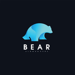Gradient Bear Logo