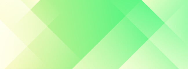 Banner background template, green and soft yellow gradation, abstract 