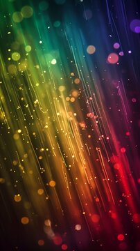 closeup background lot lights light golden silver color floats space young bifrost sparse floating particles