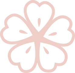 Fototapeta premium 日本風の桜デザイン