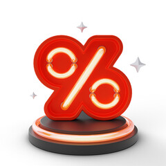 Black Friday ecommerce 3D Icon for UI UX social media
