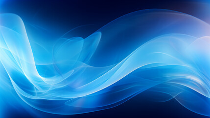 Fototapeta premium blue colored Energy Flow Background