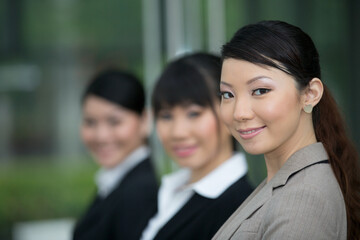 Fototapeta premium Asian business team.