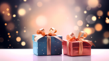 Gift box background, black friday sale, birthday, children's day, valentine's day and wedding gift background