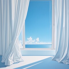 curtains sky