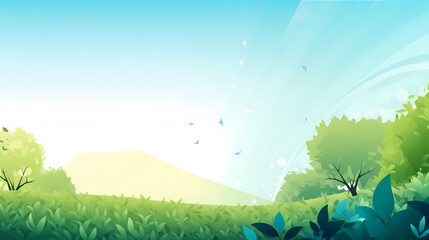 Obraz premium Environmental protection background, world environment day background, protect the environment