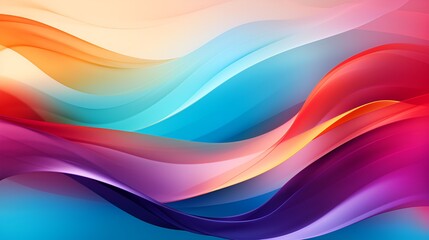Abstract dynamic energy waves in a spectrum of colors , abstract dynamic energy waves, spectrum of colors