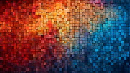 Abstract pixelated chaos forming a visually intriguing composition , abstract pixelated chaos, visually intriguing composition - obrazy, fototapety, plakaty