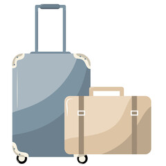Fototapeta premium illustration of a suitcase
