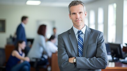 An attorney in a law office looking at legal documents , attorney, law office, legal documents