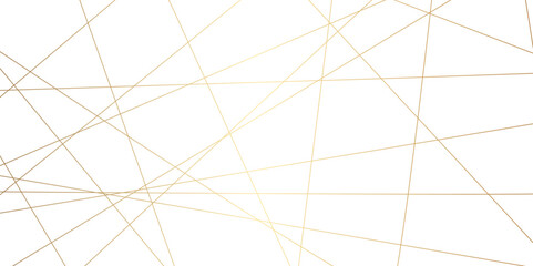 Obraz premium Abstract luxury seamless premium shiny golden random chaotic square and triangle lines on transparent background. Vector, illustration