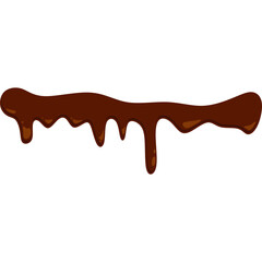Melted Chocolate Illustration