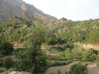 Fototapeta na wymiar landscape of mountain valley