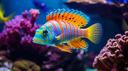 Beautiful fishes groups inside of the healthy ecosystem , beautiful fishes, groups, healthy...
