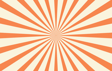 retro sunburst background vector design