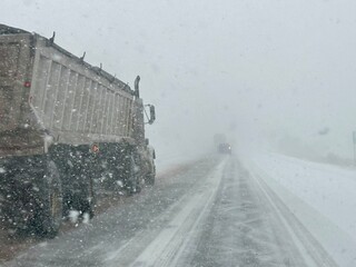 White-out conditions on I-25