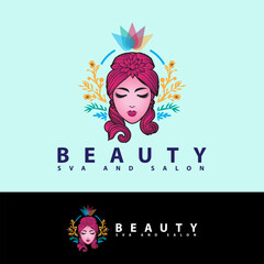 salon and beauty logo