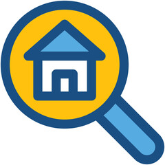 House Search Vector Icon