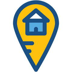 Home Location Vector Icon