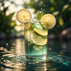 Refreshing Summertime Cocktail