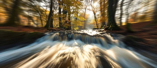  Motion blur in nature scene captured with long exposure. © AkuAku