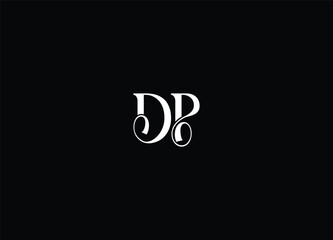 DP letter logo and initial logo 