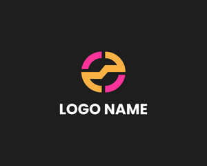 OW logomark design for business