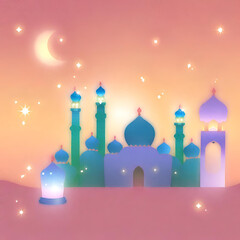 ramadhan night background