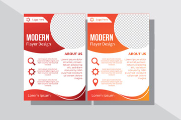 Flyer brochure cover template for any kind of business, education, admission ,layout design etc. - obrazy, fototapety, plakaty