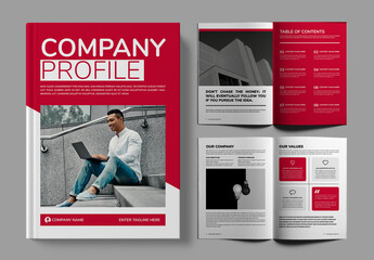 Company Profile Template Layout