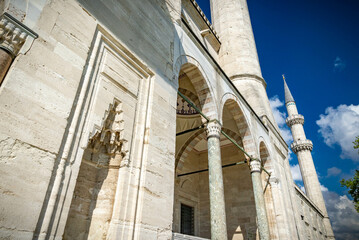 Paisaje urbano típico con antiguas mezquitas en la ciudad árabe Arquitectura islámica en la...